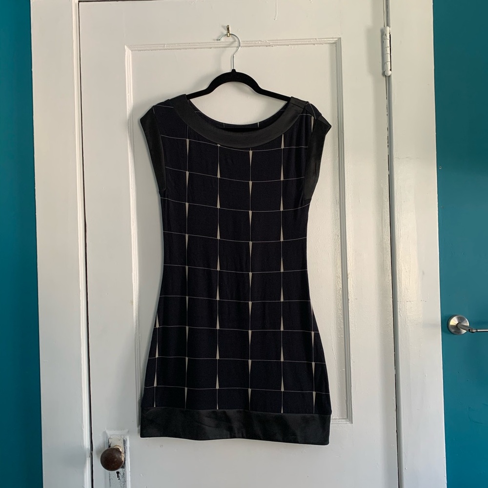 Express Jersey boatneck dress